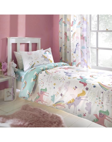 Bedlam Rainbow Unicorn Duvet Cover Set