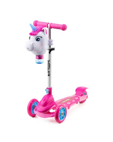 Xootz Unicorn Bubble Go Scooter - White
