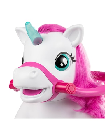 Xootz Magical Unicorn Ride-On - White