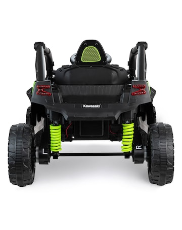 Xootz Kawasaki KRX 1000 12v Ride On-Black/Green