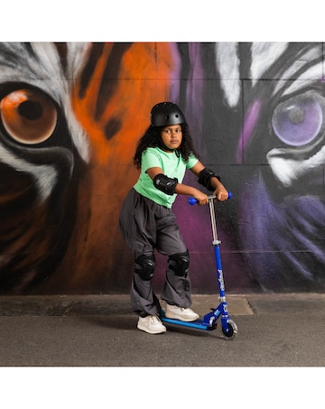 Xootz Wild Rider LED Scooter - Blue