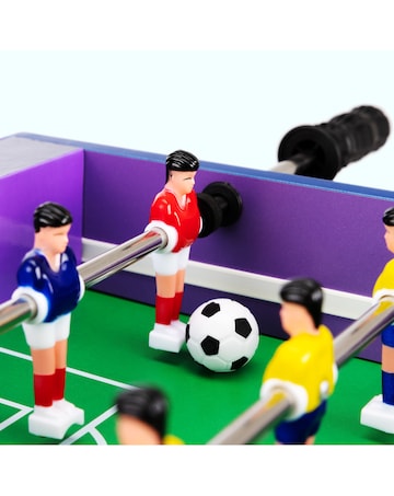 20" LED Football Table Game - Navy Blue