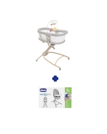 Chicco Baby Hug 4-in-1 Armonia Highchair Bundle