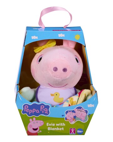Peppa Pig Evie With Blanket
