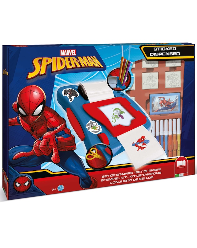 Spider-Man Sticker Machine