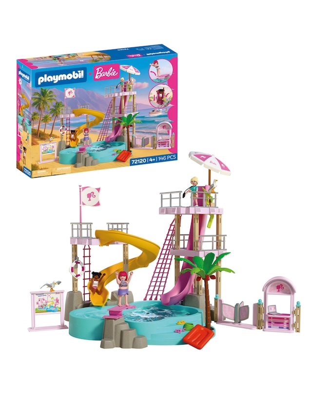 Playmobil Barbie Waterpark Set
