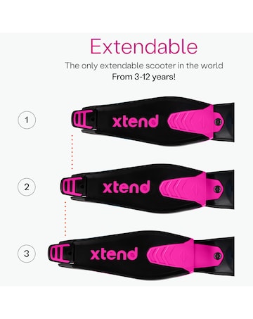 SmarTrike Xtend 3-Stage Pink Scooter