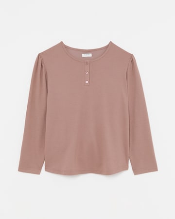 Supersoft Henley Waffle Pyjama Set