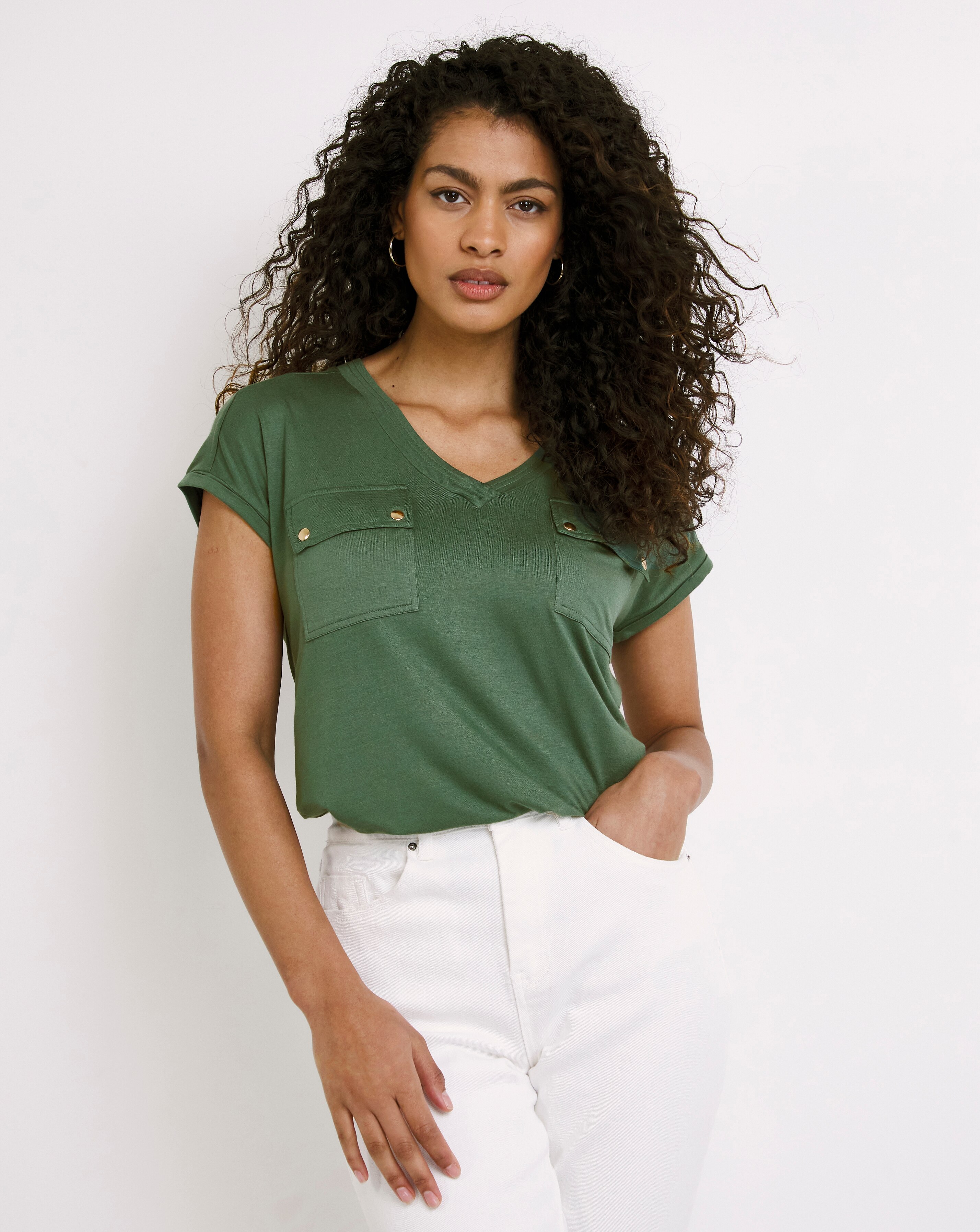 Women's short sleeve utility shirt Clearance