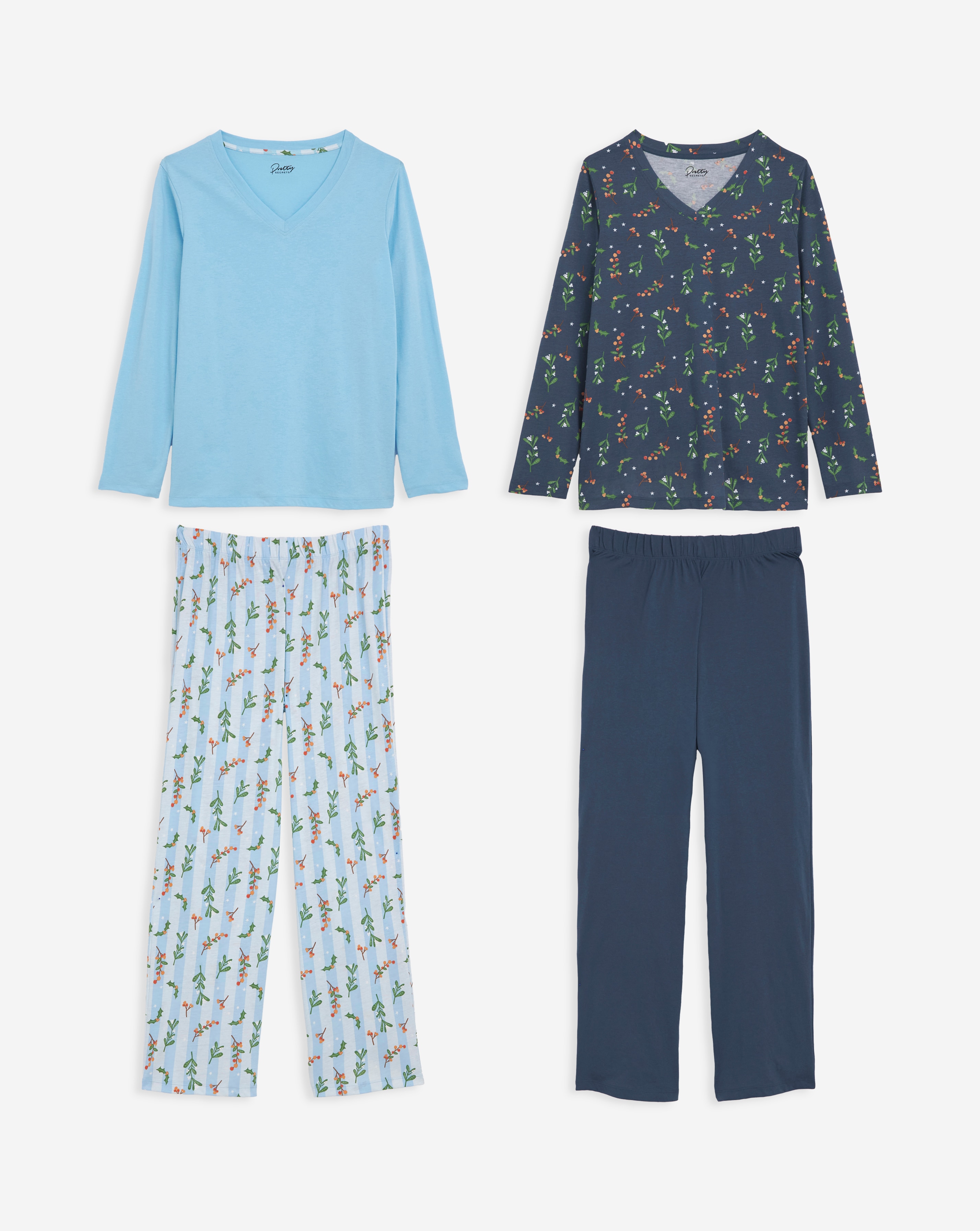 Pretty Secrets Value 2 Pack PJ Sets