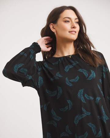 Julipa Long Sleeve Jersey Blouse