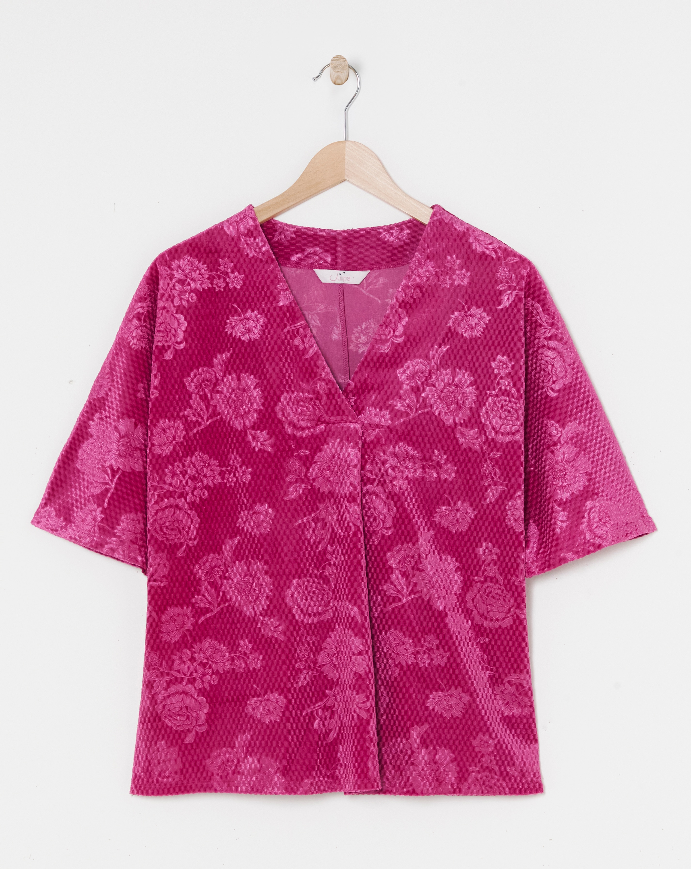 Julipa Embossed Velour Top