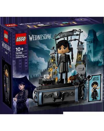 LEGO Wednesday Addams Figure Building To