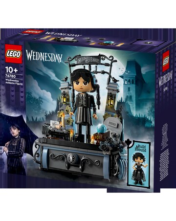 LEGO Wednesday Addams Figure Building To