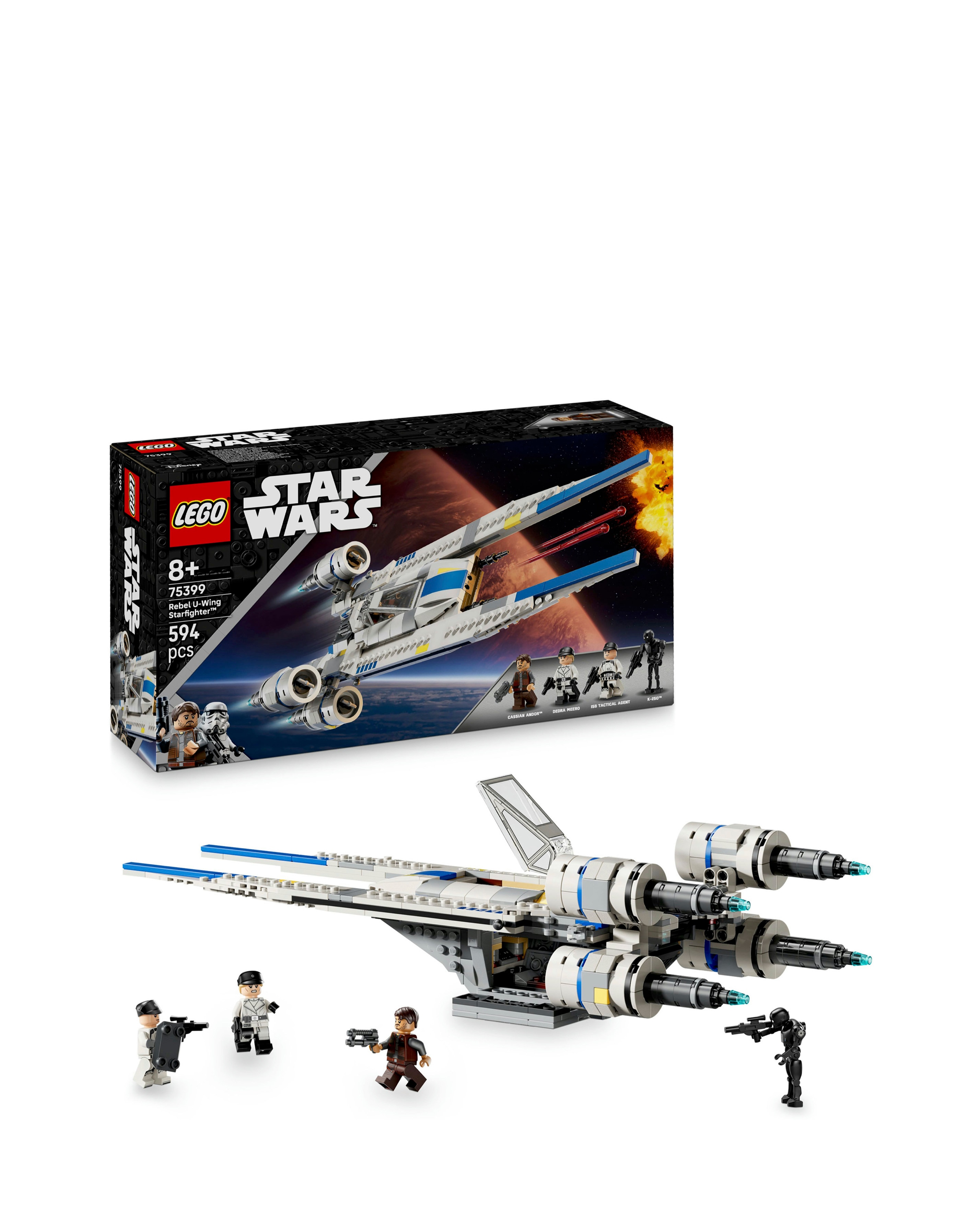 LEGO Star Wars: Andor Rebel U-Wing Starf
