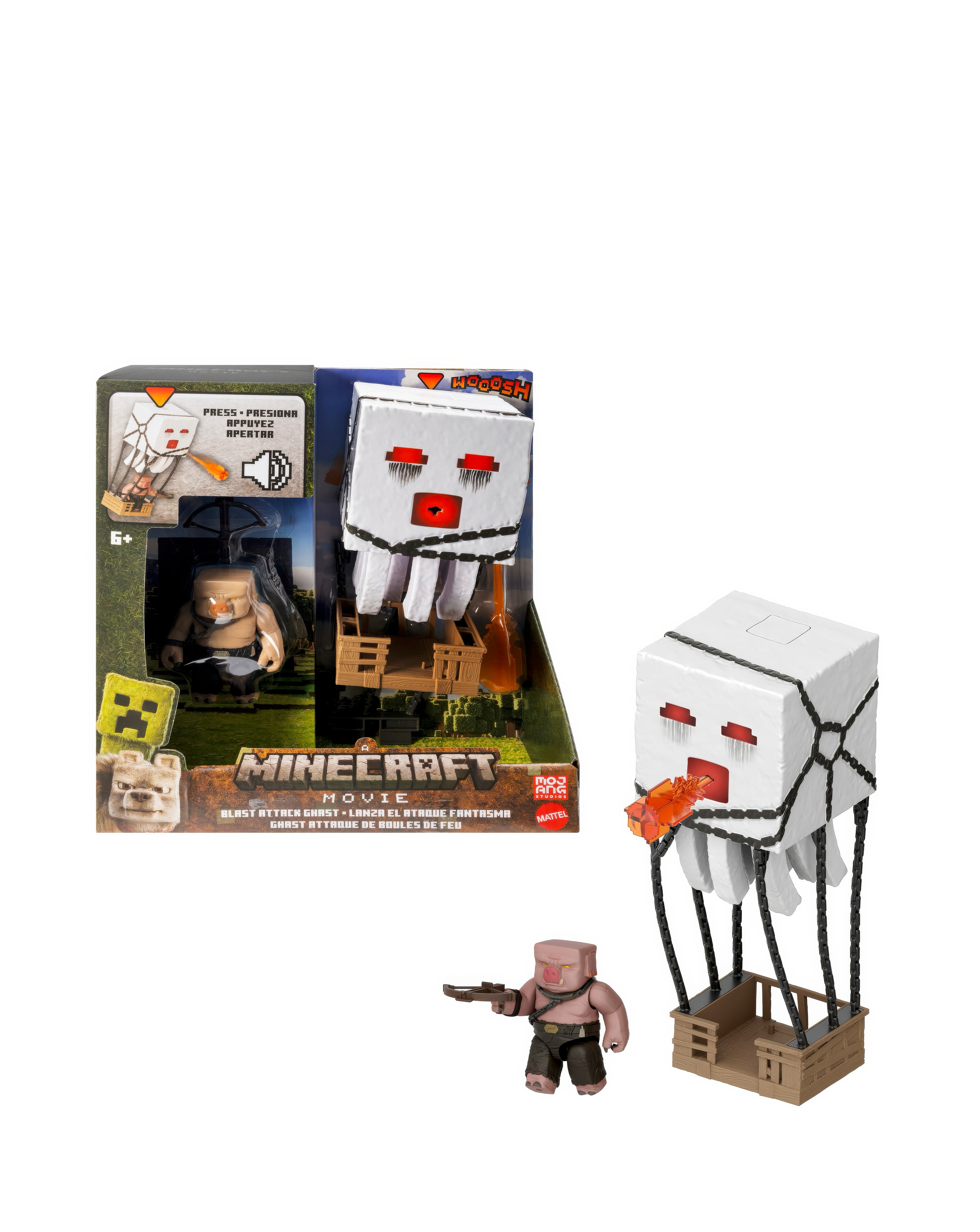 Minecraft Blast Attack Ghast Action Figu