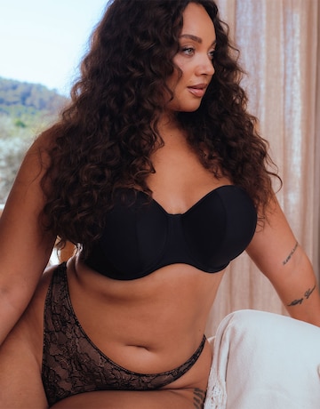 Curvy Kate Luxe Strapless Bra Jet Black