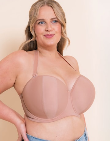 Curvy Kate Luxe Strapless Bra Latte Beige