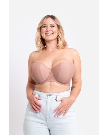Curvy Kate Luxe Strapless Bra Latte Beige