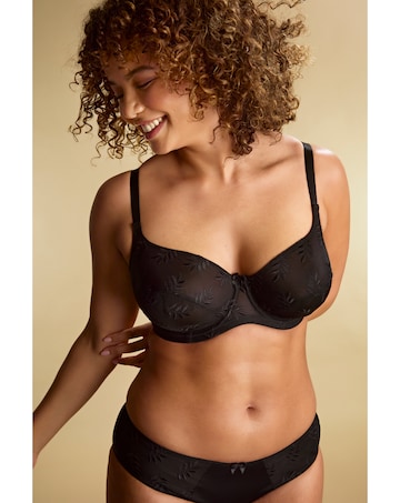 Panache Tango II Balcony Wired Bra Black