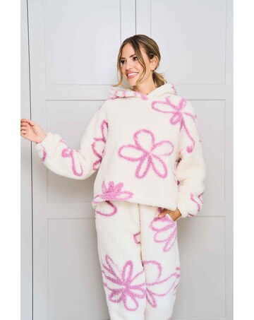 JimJamTheLabel Floral Fleece Twosie Set