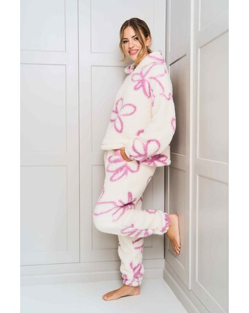 JimJamTheLabel Floral Fleece Twosie Set