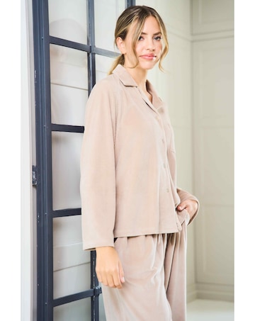 JimJamTheLabel Ribbed Revere Pyjama Set