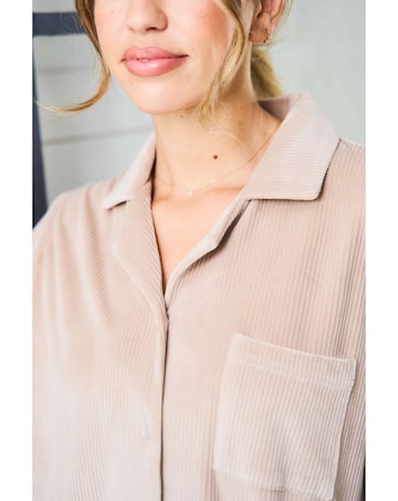 JimJamTheLabel Ribbed Revere Pyjama Set