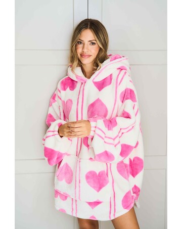 JimJamTheLabel Oversized Heart Hoodie