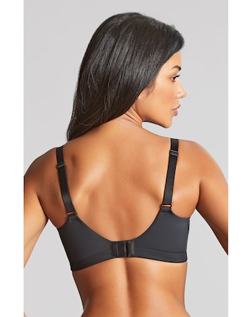 Panache Rocha Lace Full Cup Non Wired Bra Black