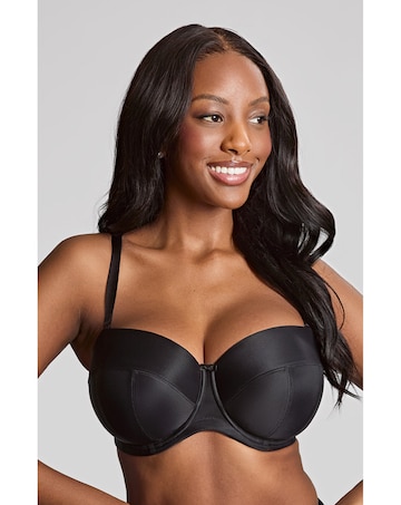 Panache Alice Strapless Wired Bra Black