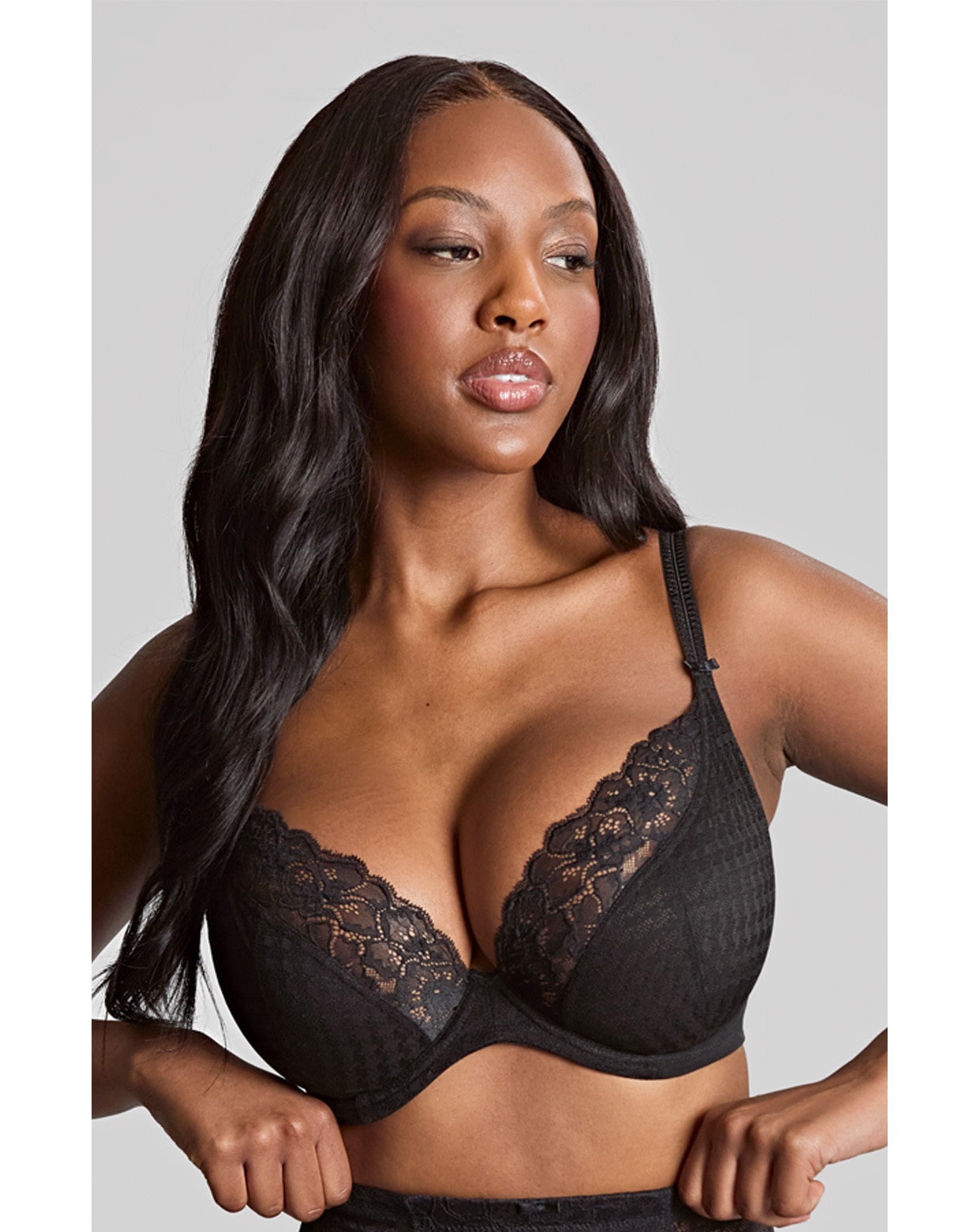 Panache Envy Plunge Bra Black