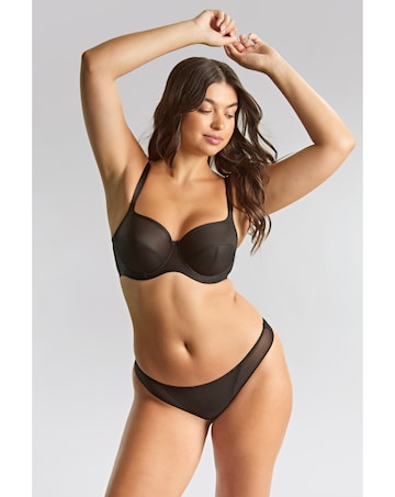 Panache Tango Essence Balcony Wired Bra Black