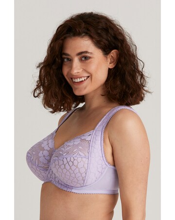 Miss Mary of Sweden Jacquard & Lace Underwired Bra