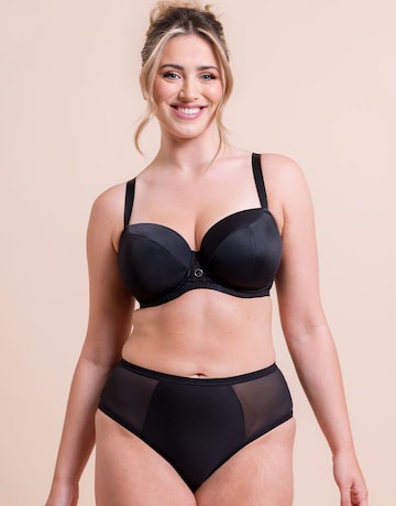 Curvy Kate Daze Padded T Shirt Balcony Bra Black