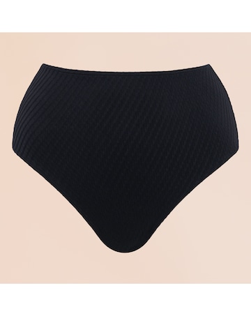 Curvy Kate Jet Set High Waist Bikini Brief Black