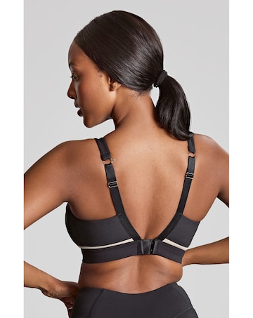 Panache Freedom Non Wired Non Padded Sports Bra Black/Chalk