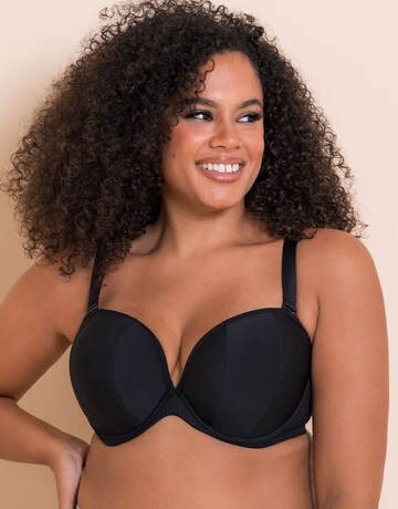 Curvy Kate Superhero Multiway Padded Plunge Bra Black