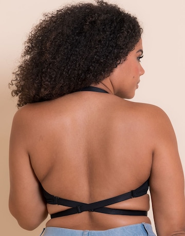 Curvy Kate Superhero Multiway Padded Plunge Wired Bra Black