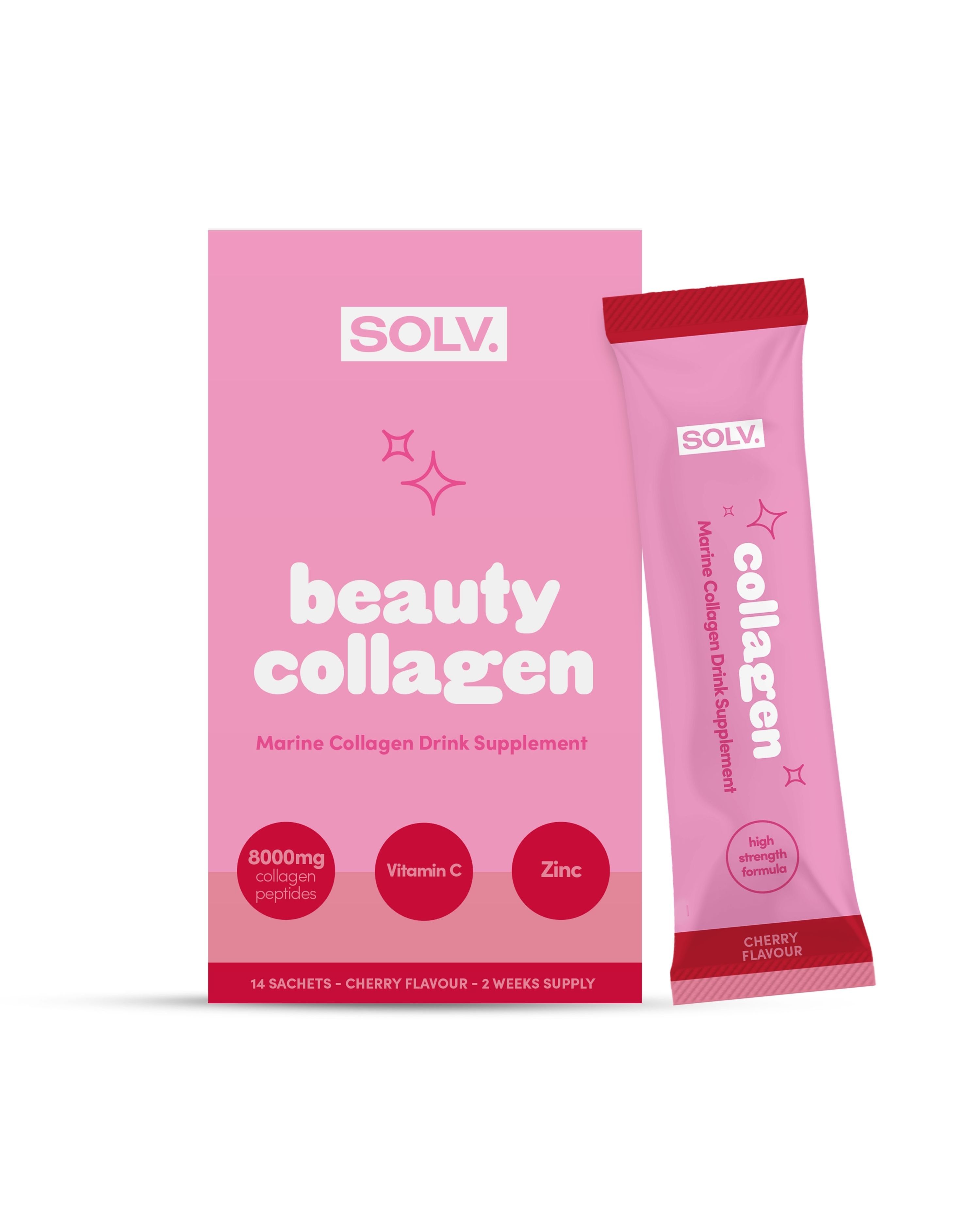 SOLV Cherry Liquid Collagen Sachet 16ml
