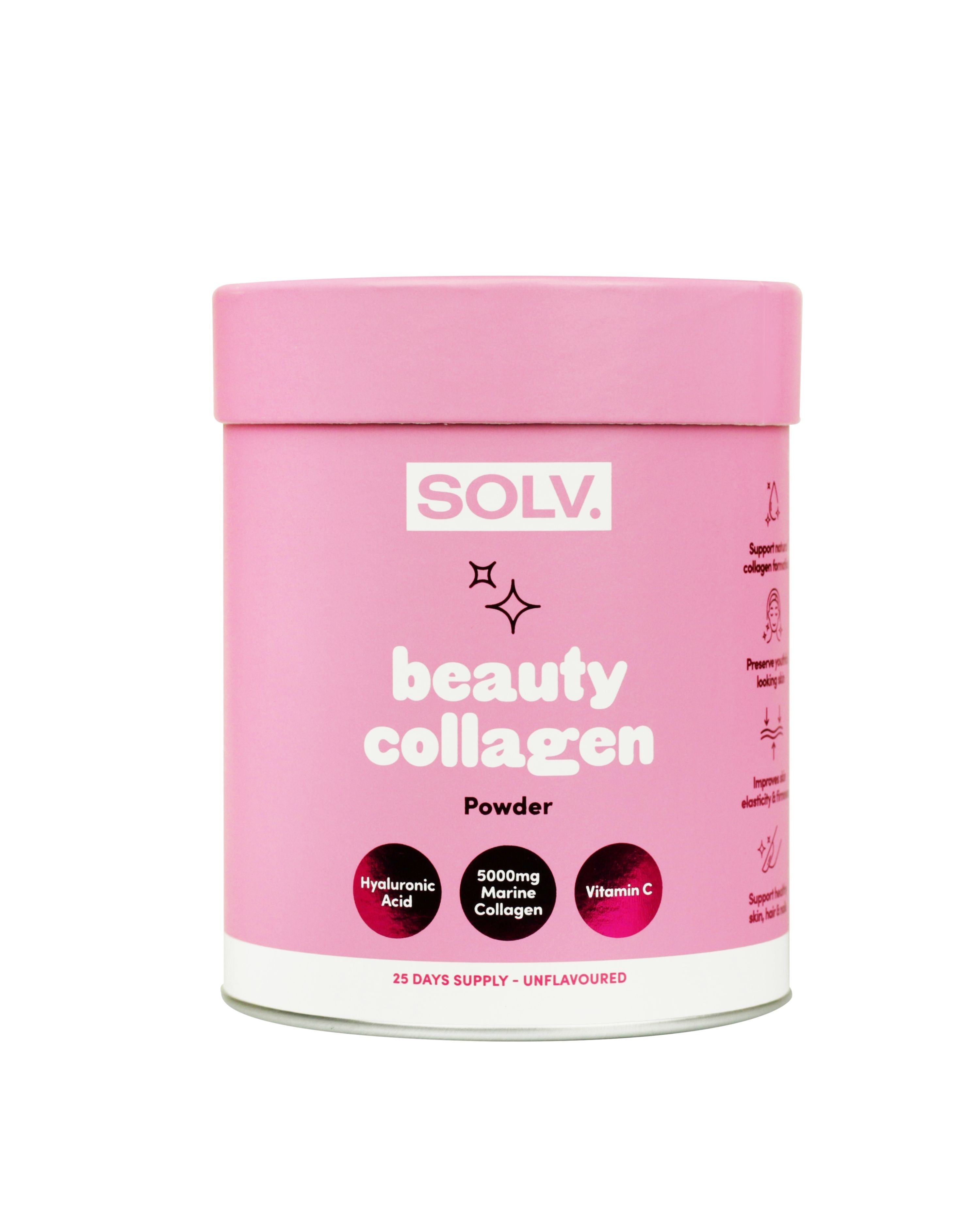 SOLV Collagen Unflavoured Powder 188g