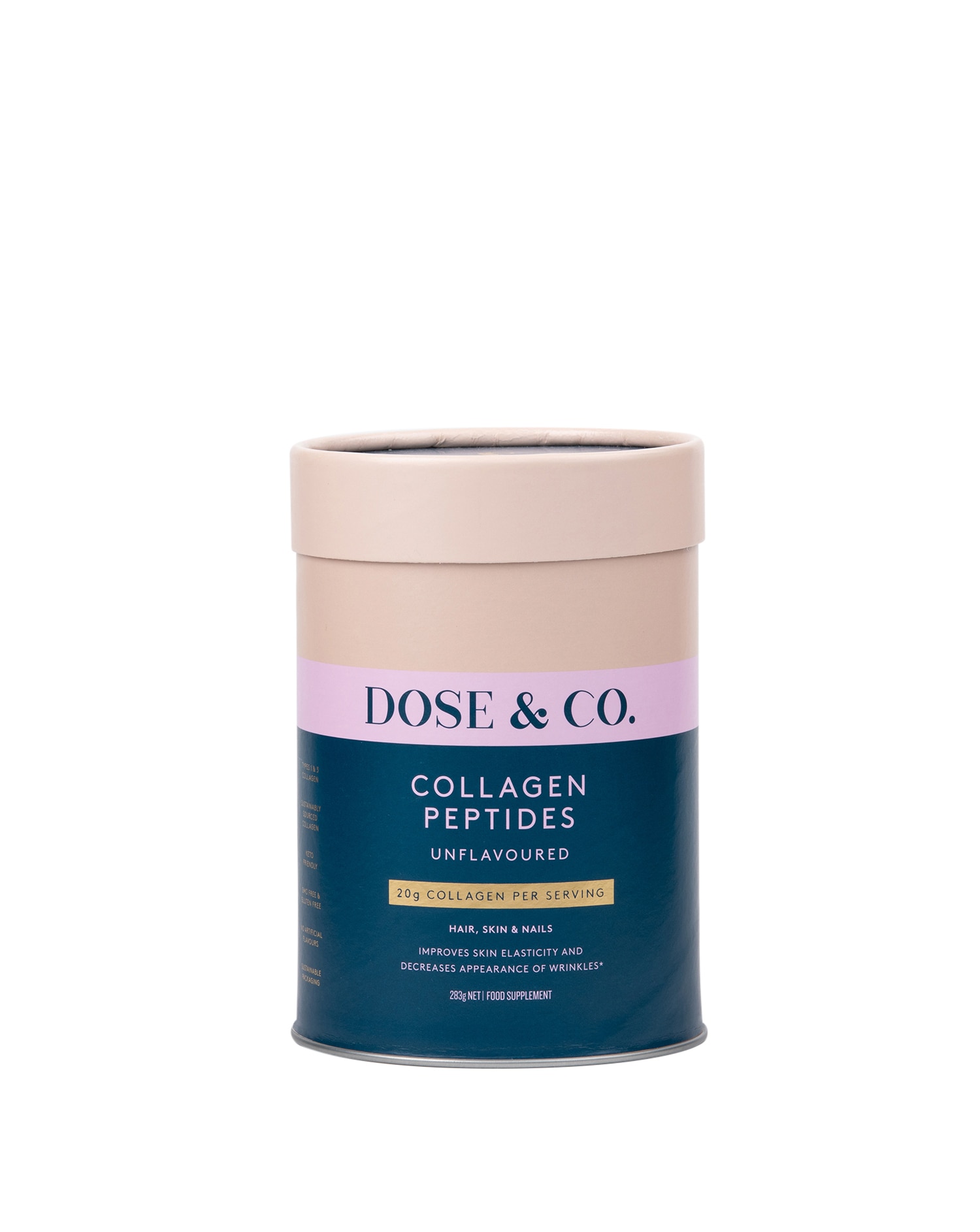 Dose & Co PureCollagen Unflavoured 283g