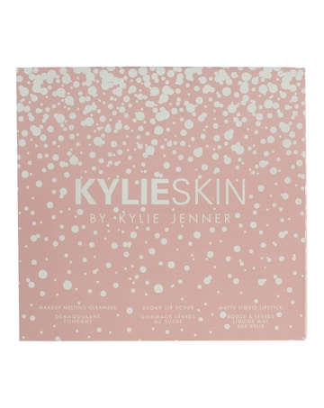 Kylie Cosmetics KylieSkin Cleanser 120ml Lip Scrub 10g Liquid Lipstick 3ml