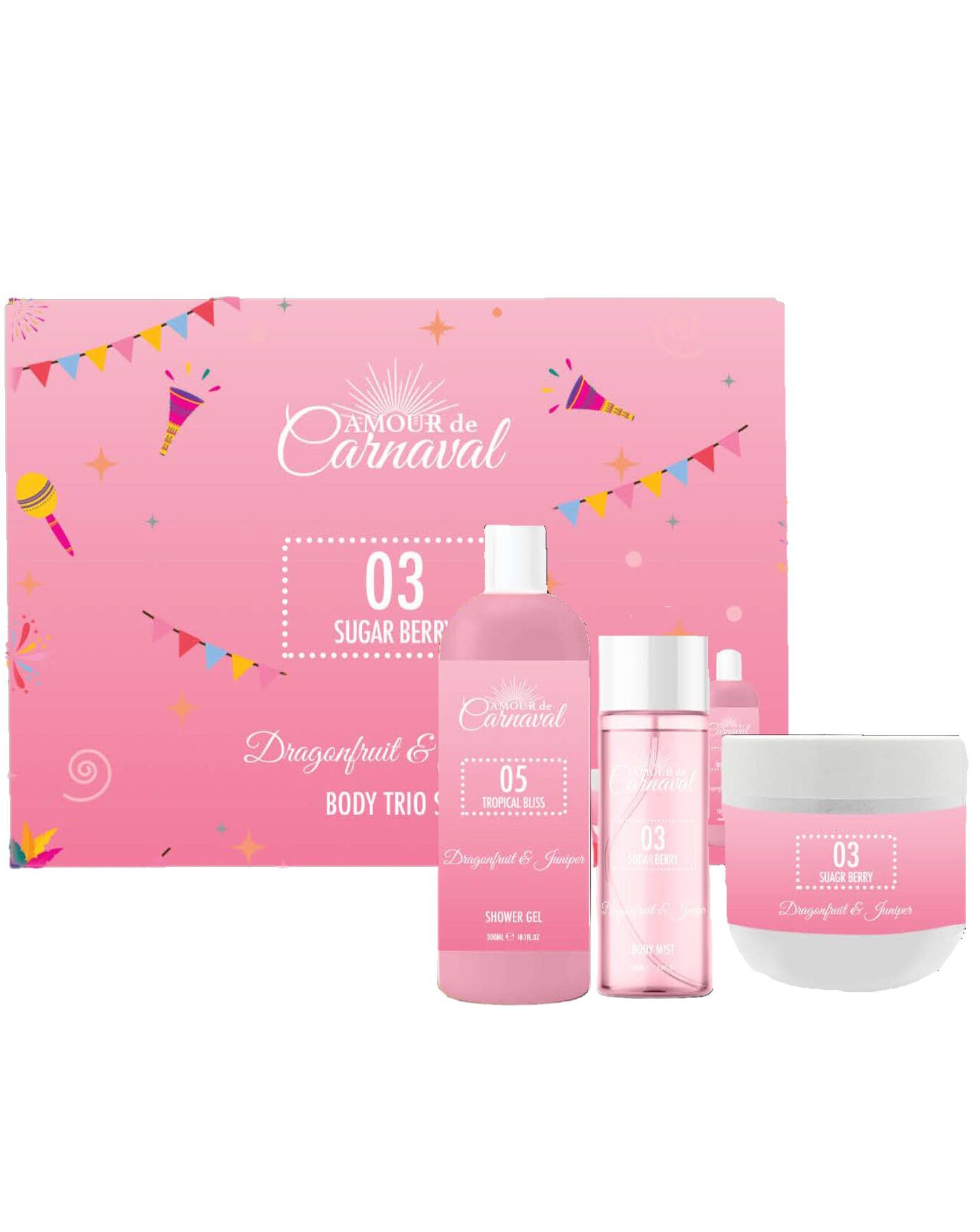 Berry Dragonfruit &Juniper Body Gift Set