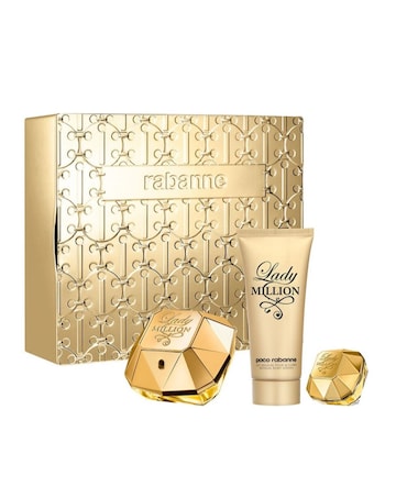 Paco Rabanne Lady Million 80ml & 100ml Body Lotion & 5ml Mini