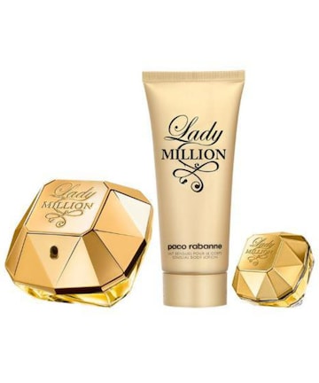 Paco Rabanne Lady Million 80ml & 100ml Body Lotion & 5ml Mini