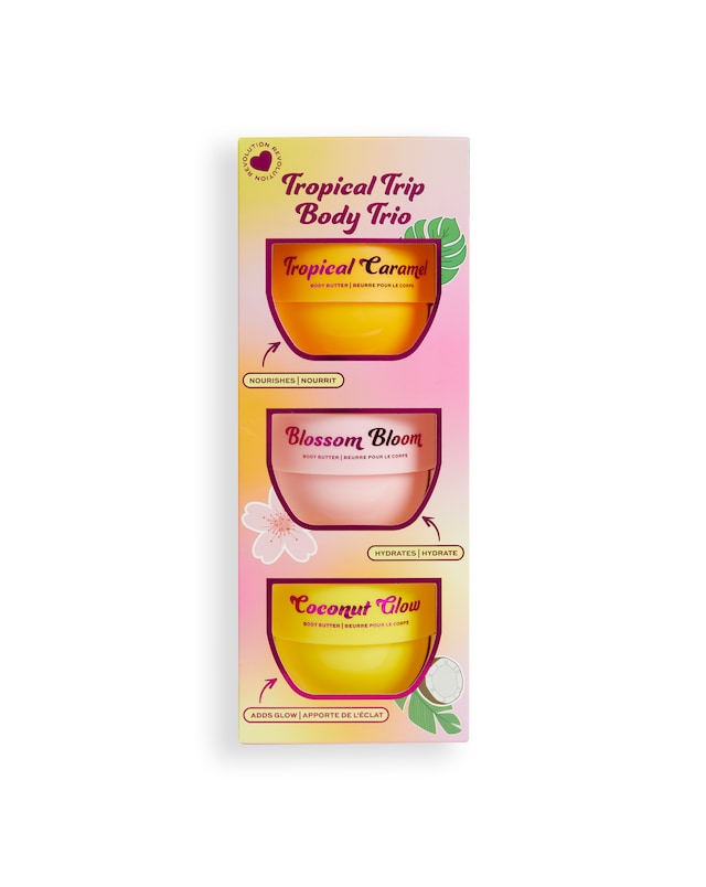 I Heart Revolution Tropical Trip Body Cream Trio
