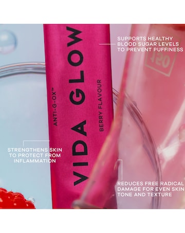 Vida Glow Anti-G-Ox Berry Trial Pack 14 Sachets