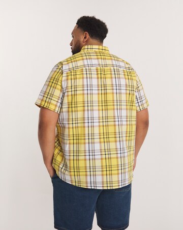 Short Sleeve Cotton Check Shirt