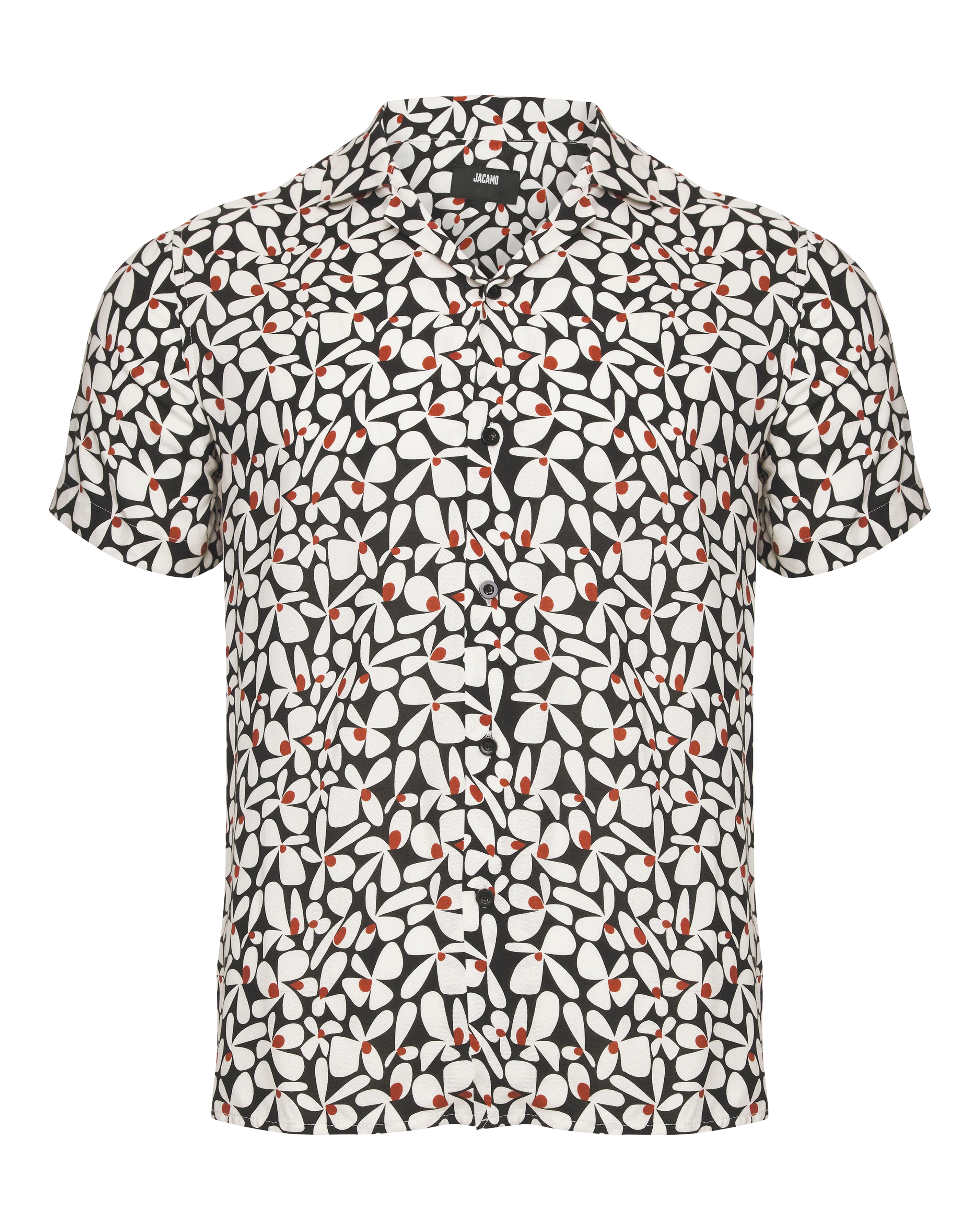 Short Sleeve Print Shirt with Ecovero